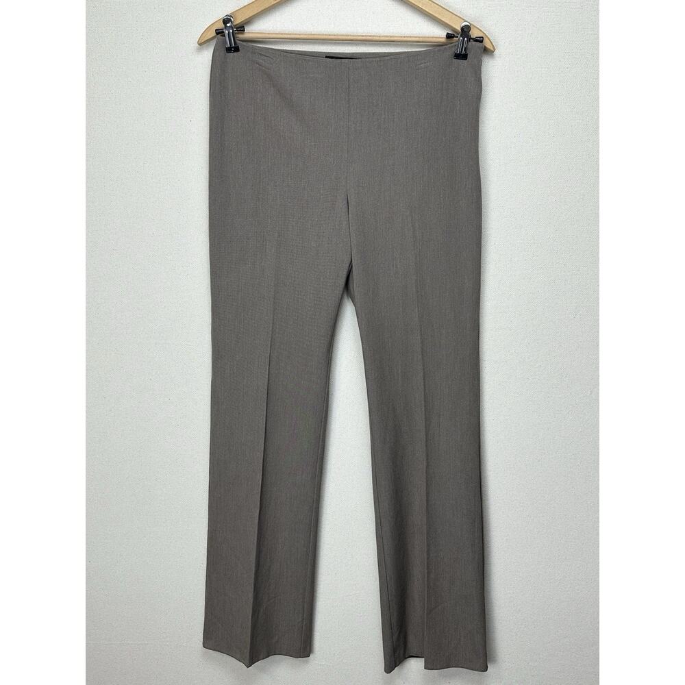 The Limited Stretch Women's Brown Dress Pants Size 10 Long Career Side Zip